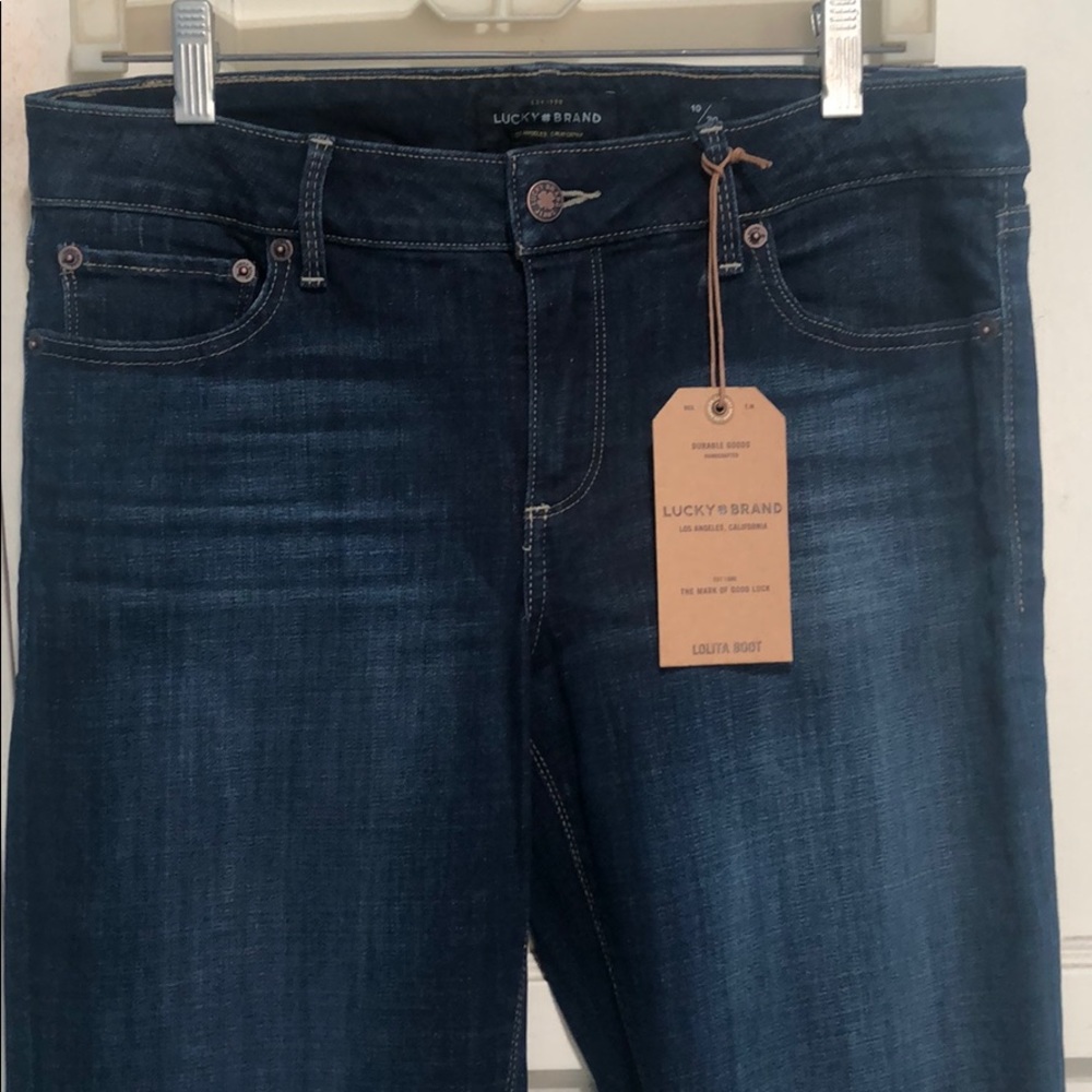 LUCKY BRAND WOMEN'S LOLITA BOOTCUT JEANS - SIZE 10